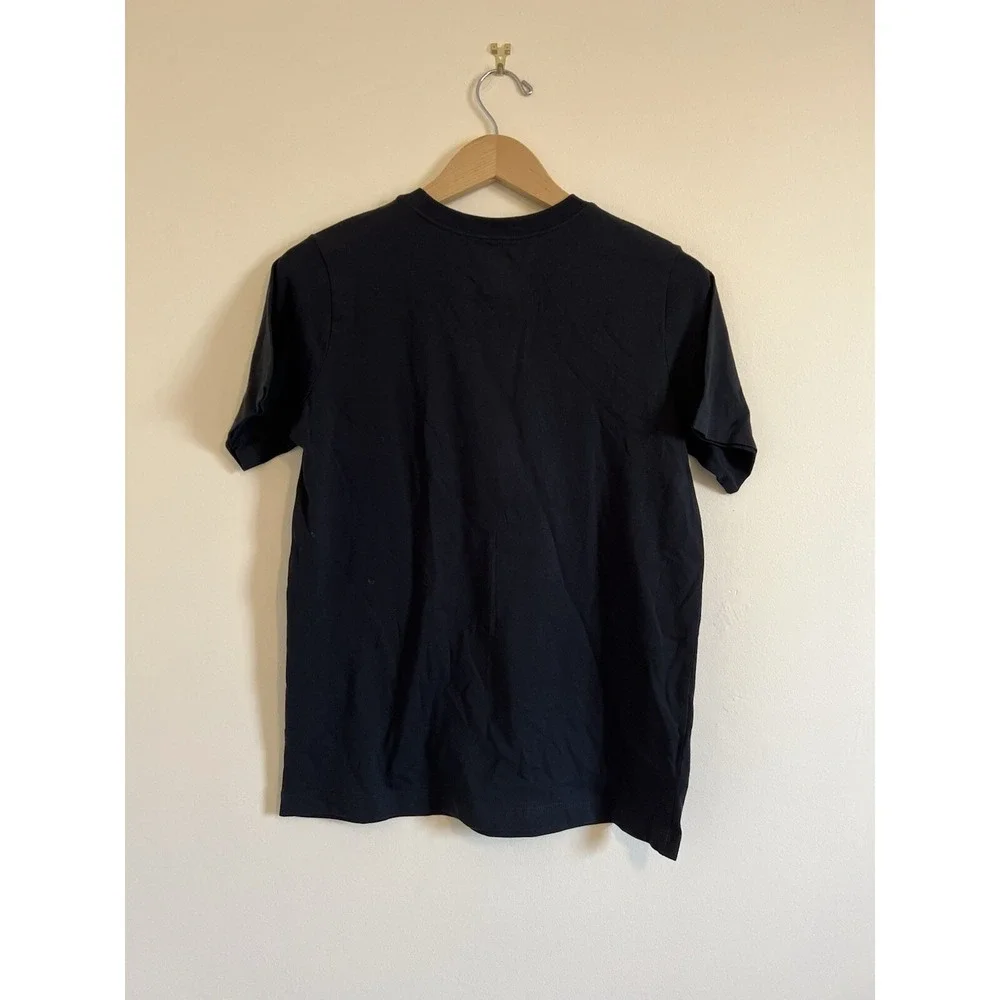 Nike Kids Graphic TShirt XL Black Play w/ Sole Short Sleeve 100 % Cotton Stretch